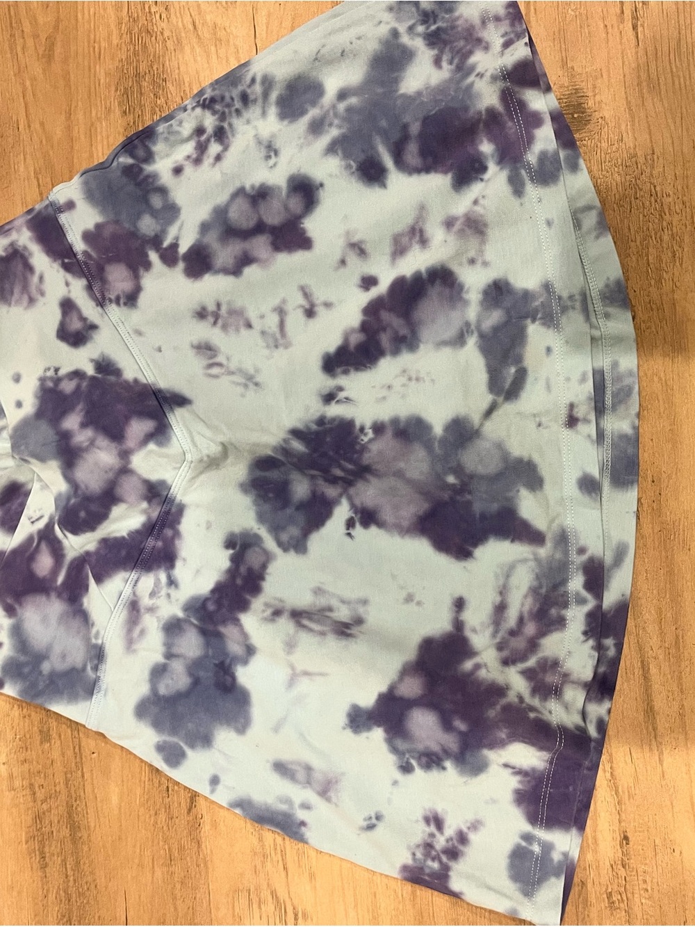 PINK Victoria's Secret Purple Tie-Dye skort